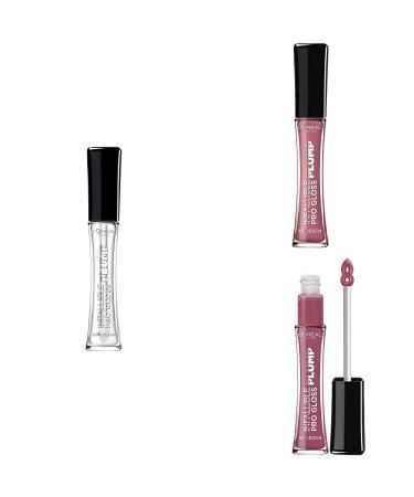L'Oreal Paris Infallible Pro Gloss Plump Lip Gloss with Hyaluronic Acid Long Lasting Plumping Shine Mirror 0.21 fl. oz. + Mauve Glow 0.21 fl. oz. + Moonlit Rose 0.21 fl. oz. Set 0.21 Fl Oz (Pack of 3) Artistique