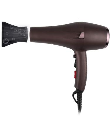 Ionic Hairdryer Professional Hair Dryer Hair Dryer for Women 2 Speed 3 Heat Settings and Cool Shot Button with 2 Nozzles Negative Ion and Constant Temperature for a Frizz Free Shine Hair Care 2400W - Buy Online on GoSupps.com