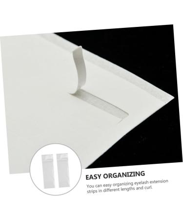 minkissy 20 Sheets eyelash glue holder flower tool Extension glue magnetic sticker lash adhesive stand eyelash glue strips Adhesive strip Auxiliary fake eyelashes base - Buy Online on GoSupps.com