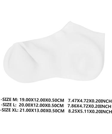 minkissy 8 Pairs Exfoliating Moisturizing Socks feet Moisturizing Foot Covers Beauty Socks Overnight spa Socks Foot exfoliating Socks Cracked Socks Reusable Socks Gel Women's sebs Heel - Buy Online on GoSupps.com