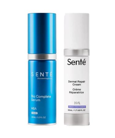 Shop SENTE The Repair Duo: Bio Complete Serum & Dermal Repair Cream for Glowing Skin International Shipping Available - Buy Online on GoSupps.com