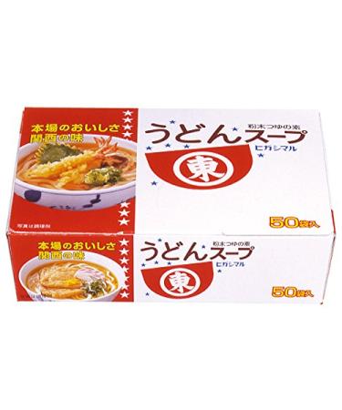 Higashimaru Udon soup 50 bags 0.28 Ounce (Pack of 50)