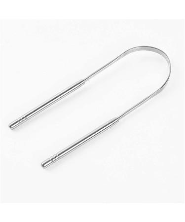 Durable Metal Tongue Cleaning Brush - Portable Food Scraper for Adults | Keep Your Teeth Healthy - International Shipping Available - Buy Online on GoSupps.com