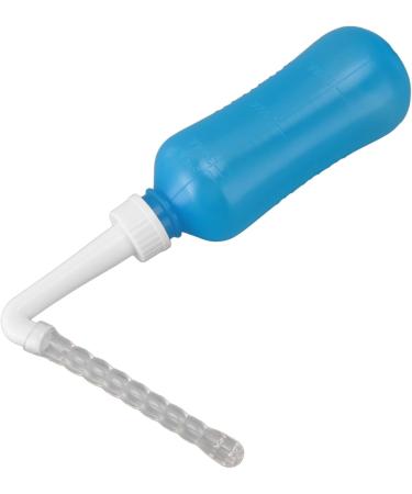 Neti Pot - Efficient Nasal Irrigation Bottle (310ML Blue) for Adults | Comfortable Saline Solution for Easy Use - International Shipping Available - Buy Online on GoSupps.com