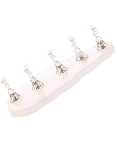 minkissy 1 Set Press on Nail Holder Nail Art Stand Nail Accessories Nail Stuff for Acrylic Nails Nail Display Stand Nail Stand Nail Painting Stand Nail Art Kits False Nails Portable Magnet
