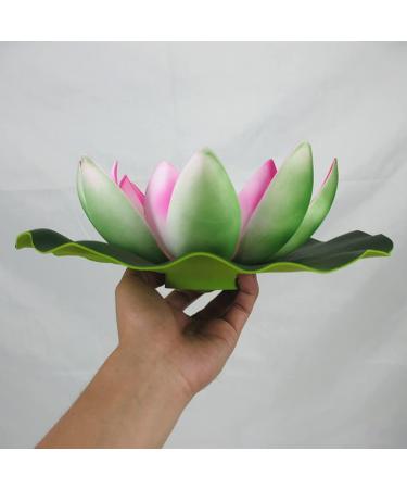 Solar Flower Light Artificial Lotus Shape Garden Pool Lamp Night Light Solar Pool Light Creative Solar Light (Color : Pink) (Red) - Buy Online on GoSupps.com