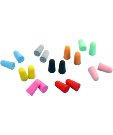 10 Pairs Soft Foam Ear Plugs for Travel & Sleep | Noise Reduction & Sound Insulation | Comfortable Light Grey Ear Protection - Buy Online on GoSupps.com