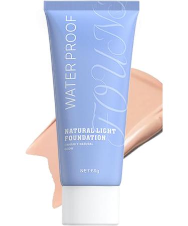 Liquid foundation makeup full coverage mattifying liquid concealer foundation cosmetics makeup for women for daily use vacation dating travel 02 natural - Buy Online on GoSupps.com