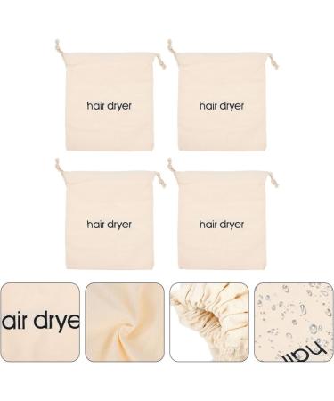 Healeved 12 Pcs Hair Dryer Storage Bag Portable Hair Dryer Travel Blow Dryer Anti-scratch Bags Beige Fabric - Buy Online on GoSupps.com