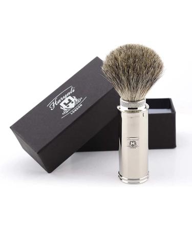 Premium Haryali London 6-Part Razor Set | Shaving Brush Double-Cut Razor Soap Cup & Bag - Perfect Gift for Men - Buy Online on GoSupps.com