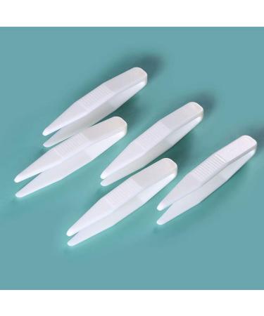 20 Pcs Mini Plastic Tweezers Clips for Eyelid Tape and Makeup Tool - Buy Online on GoSupps.com