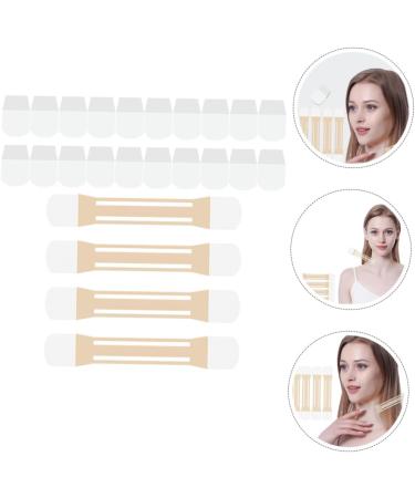 NOLITOY 4pcs Neck Lift Stickers Lifting Belt Invisible Face Tape - Neck Tape -aging Applique - Buy Online on GoSupps.com