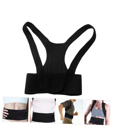 FRCOLOR Back Support Belt - Posture Corrector for Men | Heat Adjustable Hunchback Device | Portable Back Straightener | Family Support Brace - Buy Online on GoSupps.com