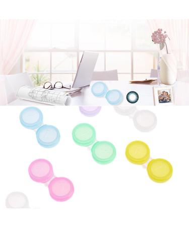 YOOHUA Colorful Contact Lens Case - 60 Pieces for Easy Travel & Storage | International Shipping Available - Buy Online on GoSupps.com