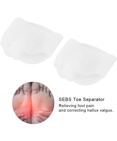 Agatige Orthopedic Bunion Splint - Pair of Bunion Correctors for Pain Relief | Hallux Valgus & Hammer Toe Support - White - Buy Online on GoSupps.com