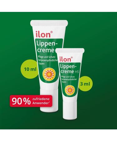 Buy Ilon Lip Cream HS Savings Set - 2x3ml | Antiviral Protection for Lip Herpes | Daily Care with Microalgae Spiralin  - Buy Online on GoSupps.com