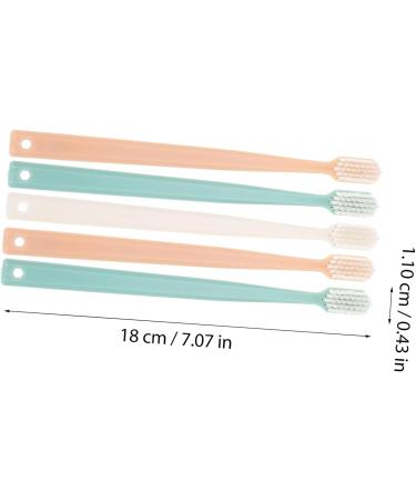Clispeed 10 Soft Disposable Travel Toothbrushes - Ergonomic & Portable Toothbrushes for Adults - Buy Online on GoSupps.com