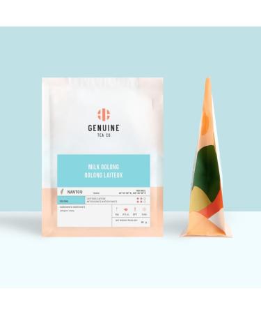 Milk Oolong Loose Leaf Tea - Premium Chinese Oolong with Creamy Smooth Flavor High Antioxidant Content 50g - Buy Online on GoSupps.com