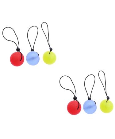 FRCOLOR 6 Pcs Fitness Equipment Grip Strengthening Ball Fitness Hand Therapy Balls Exercises Squeezeball Power Balls Training Sport