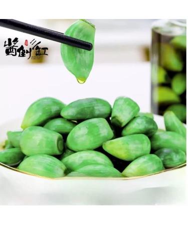 Chinese Authentic LABA Garlic 260g/bag Green Garlic and Sugar Garlic Chinese Spicy Vegetable Snacks Vinegar Pickled Soaked Garlic Sweet and Sour Green Garlic (1 Bag) - Buy Online on GoSupps.com
