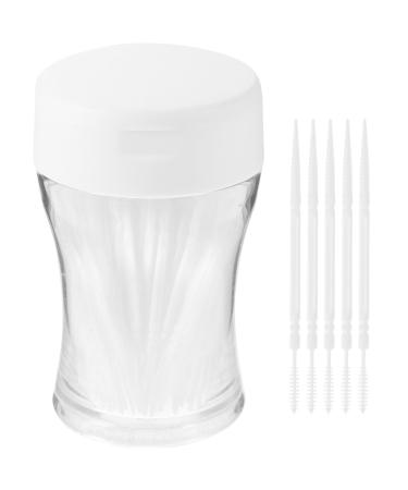Supvox tep interdental brushes 200 pieces interdental brush to toothpick plastic. Safe tooth cleaning Tool for adult women (white) interdental brush brushes