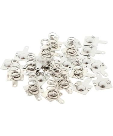 10 Pairs Replacement Metal Battery Spring Contact Plates for AA/AAA - Positive & Negative Contacts | International Shipping - Buy Online on GoSupps.com