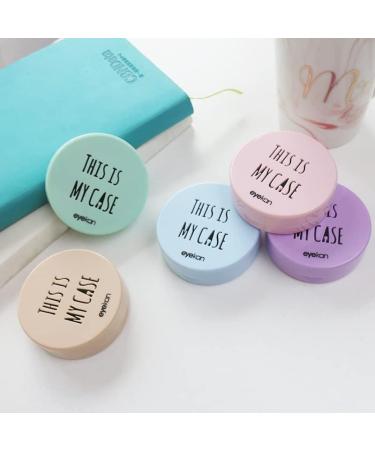 Mission Travel Contact Lens Container - 5 Pack Easy Storage Etui with Screw Closure for Lenses - Perfect for International Shipping - Buy Online on GoSupps.com