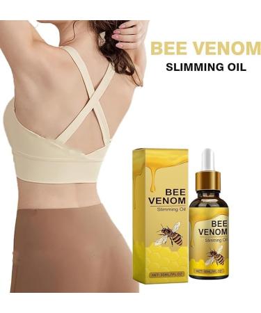 (Best Gifts) Bee Venom Belly Button Drops Bee Venom Lymphatic Drainage Oil Advanced Bee Venom Shaping Serum Bee Venom Firming Oil for Women - 30ml *3pcs - Buy Online on GoSupps.com