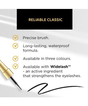 Eveline Cosmetics Celebrities Ultra-Precision Eyeliner - Black Ink Bottle 3 ml | International Shipping Available - Buy Online on GoSupps.com