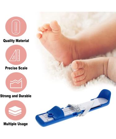 Utoolmart Kids Foot Measuring Device for Accurate Shoe Sizing Online - Blue | 1Pc - Buy Online on GoSupps.com