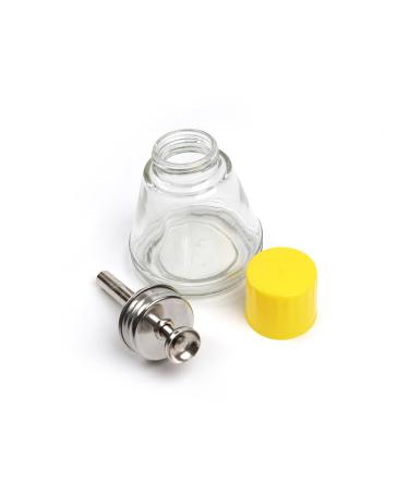 FOMIYES 150ml Drop Shaped Nail Polish Remover Bottle Portable Dispenser Pump For Liquid Storage 150ml Transparent Color Drop Shape