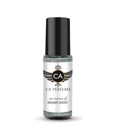 CA Perfume Impression of Mojave Ghost For Women & Men Replica Fragrance Body Oil Dupes Alcohol-Free Essential Aromatherapy Sample Travel Size Concentrated Long Lasting Attar Roll-On 0.14 Fl Oz/4ml-X1
