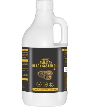 G n rique UK The Wonder of World Organic Jamaican Black Ricin Oil For Hair Eyelash Eyebrow And Skin | 1 litre