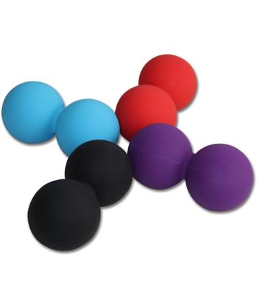 Buy Partykindom Peanut Massage Balls - Relief & Relaxation for Feet Yoga & Fitness | Silicone Massage Roller for Fascia & Foot Sole Therapy - Buy Online on GoSupps.com