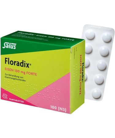 Buy Floradix Iron 100 mg Forte Tablets - Best Iron Supplement for Energy & Wellness | International Shipping Available - Buy Online on GoSupps.com