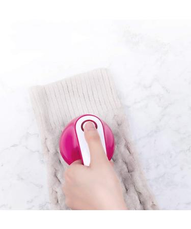 Red Hair Ball Trimmer & Lint Remover - Portable Fabric Shaver for Clothes Sweaters & More | International Shipping - Buy Online on GoSupps.com