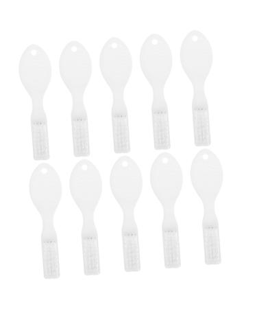 minkissy 10 st implants toothbrush toothbrush toothbrush toothbrush in mini format wear -resistant toothbrush daily toothbrush soft place nylon white soft fur travel