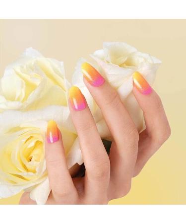 Kiss Gel Polish 100 Full Cover Oval Artificial Nails - 100 Pieces Transparent False Nails for a Flawless Look - Buy Online on GoSupps.com