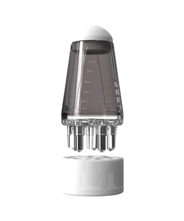 Hair Oil Applicator scalp applicator comb scalp massage brush and hair applicator bottle hair applicator comb brush roll wulst hair scalp for hair treatment medicine essential oil gray
