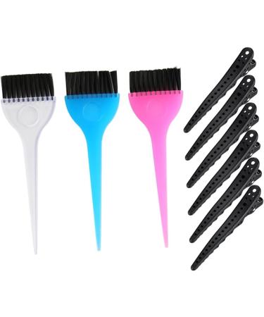 9pi ces Kit de Teinture Cheveux avec Pince Cheveux et Outils pour Coloration Pratique pour Usage Salon ou Domestique Couleur Al atoire - Buy Online on GoSupps.com