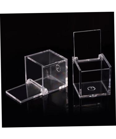Healeved 6pcs Transparent Candy Container Box Clamshell High Transparency 6*6CM As Shown - Buy Online on GoSupps.com