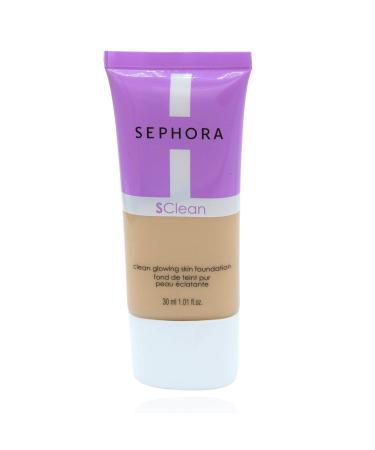 Sephora Collection Clean Glowing Skin Foundation - Full Size Face Makeup Liquid Foundation for Women with Matcha Tea Powder and Vitamin C - Shade 7