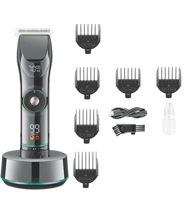 Pro Hair Clipper Professional Electric Hair Clipper Digital Display Variable Speed Electric Hair Clipper High Power Hair Salon Haircut There is a Box