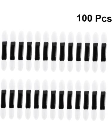 FRCOLOR 100pcs Eyeshadow Make up Applicators for Face Eye Shadow Applicator Makeup Brush Double Head Suit - Buy Online on GoSupps.com
