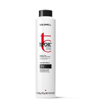 GOLDWELL Topchic Zero 3N Dark Natural Brown Can 250ml