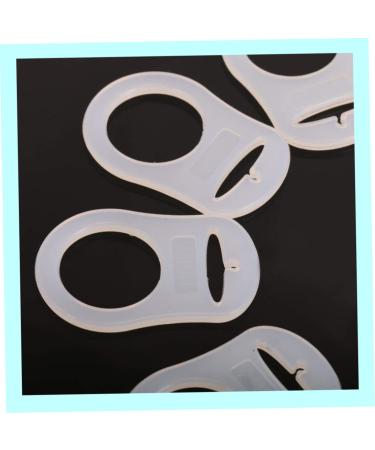 10pcs Soft Silicone Pacifier Clips - Safe & Stylish Baby Accessories for International Shipping - Buy Online on GoSupps.com