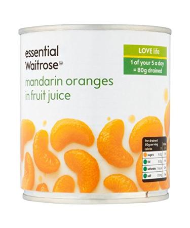 Mandarin Oranges in Fruit Juice essential Waitrose 295g