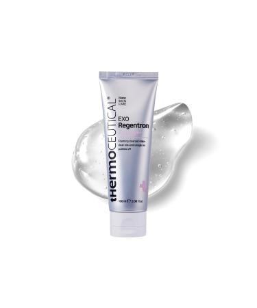 tHermoCEUTICAL EXO Regentron Foamgel - Daily Facial Cleanser for Normal and Dry Skin Moisturizing Effect Gentle Bubblle Foam Face Wash with Irritation-Free Formula 3.38 fl.oz
