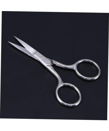 FRCOLOR Eyebrow Scissors Hair Scissors Hair Mustache Small Trimming Nail Safety Nose Hair Facial Trimmer Double Eyelid Sticker Mens Eyelash - Buy Online on GoSupps.com