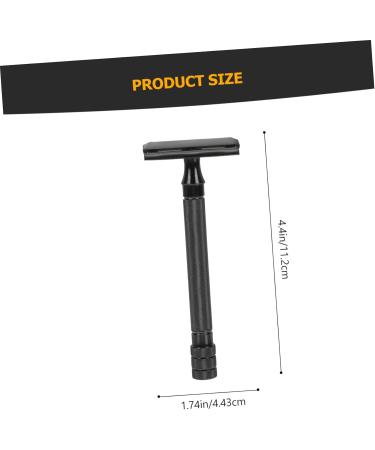 Beavorty 3 Set Razor Trimmer for Men - Bamboo Handle Safe Double Edge Vintage Beard Shaver Tools - Hair Removal Kit - Buy Online on GoSupps.com